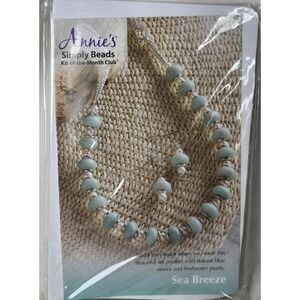 Annie's Simply Beads Kit Of The Month "Sea Breeze" BD098 Necklace